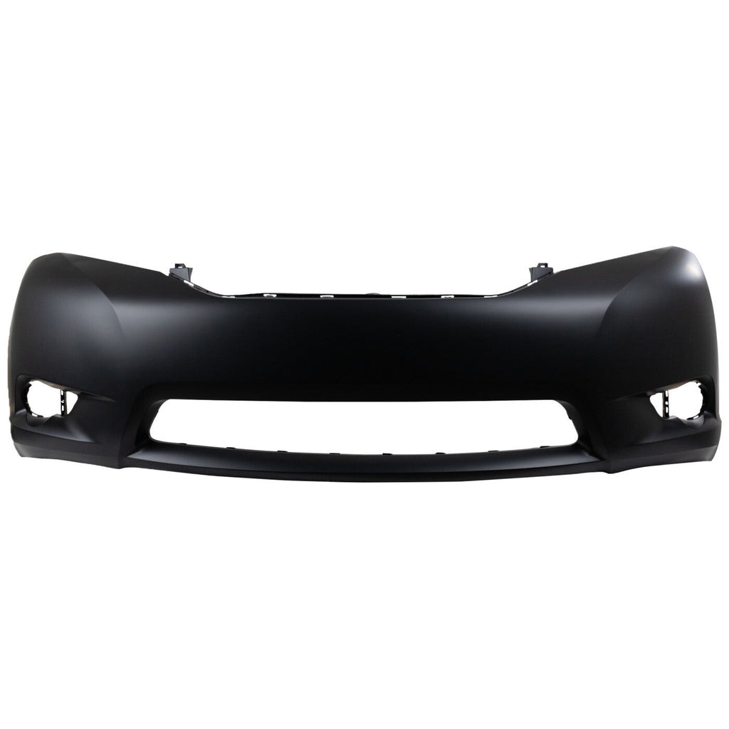 Front Bumper Cover For 2011-2017 Toyota Sienna BASE LE XLE CAPA Primed TO1000369