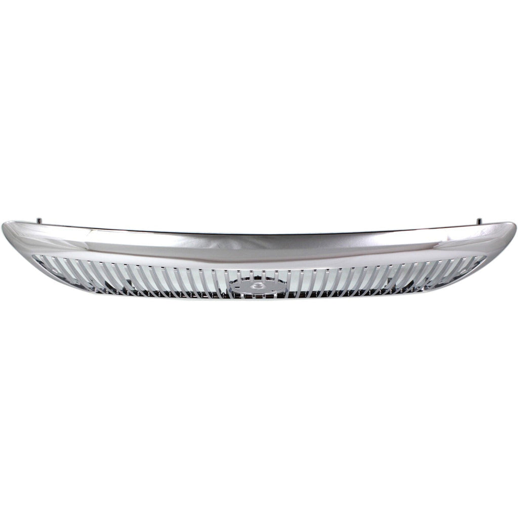 Grille For 2003-2005 Mercury Grand Marquis Monotone Chrome Shell and Insert