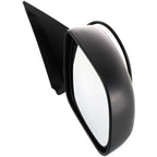 Set Of 2 Mirror Power For 2005-2011 Toyota Tacoma Manual Folding Textured Black