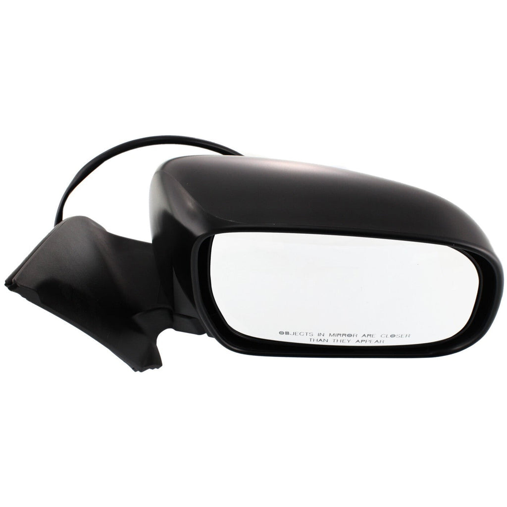 Set Of 2 Mirror Power For 2005-2011 Toyota Tacoma Manual Folding Textured Black