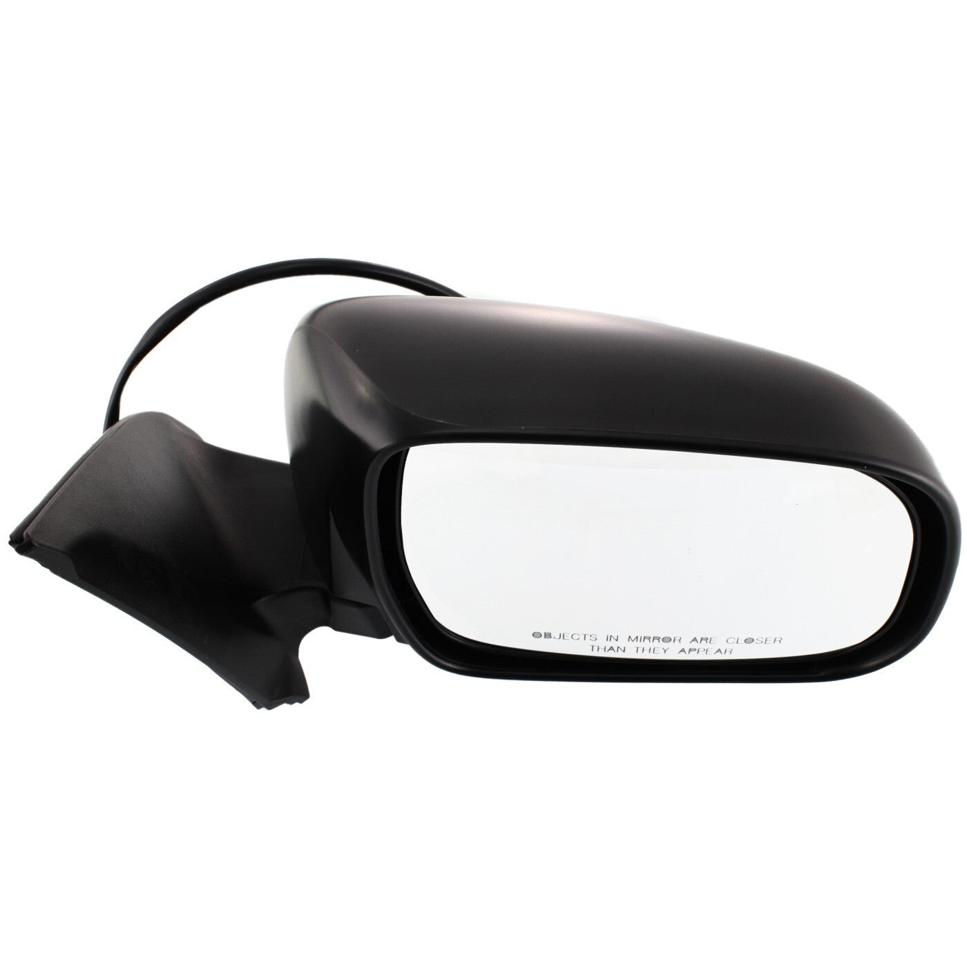 Set Of 2 Mirror Power For 2005-2011 Toyota Tacoma Manual Folding Textured Black