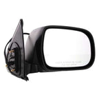 Set Of 2 Mirror Power For 2005-2011 Toyota Tacoma Manual Folding Textured Black