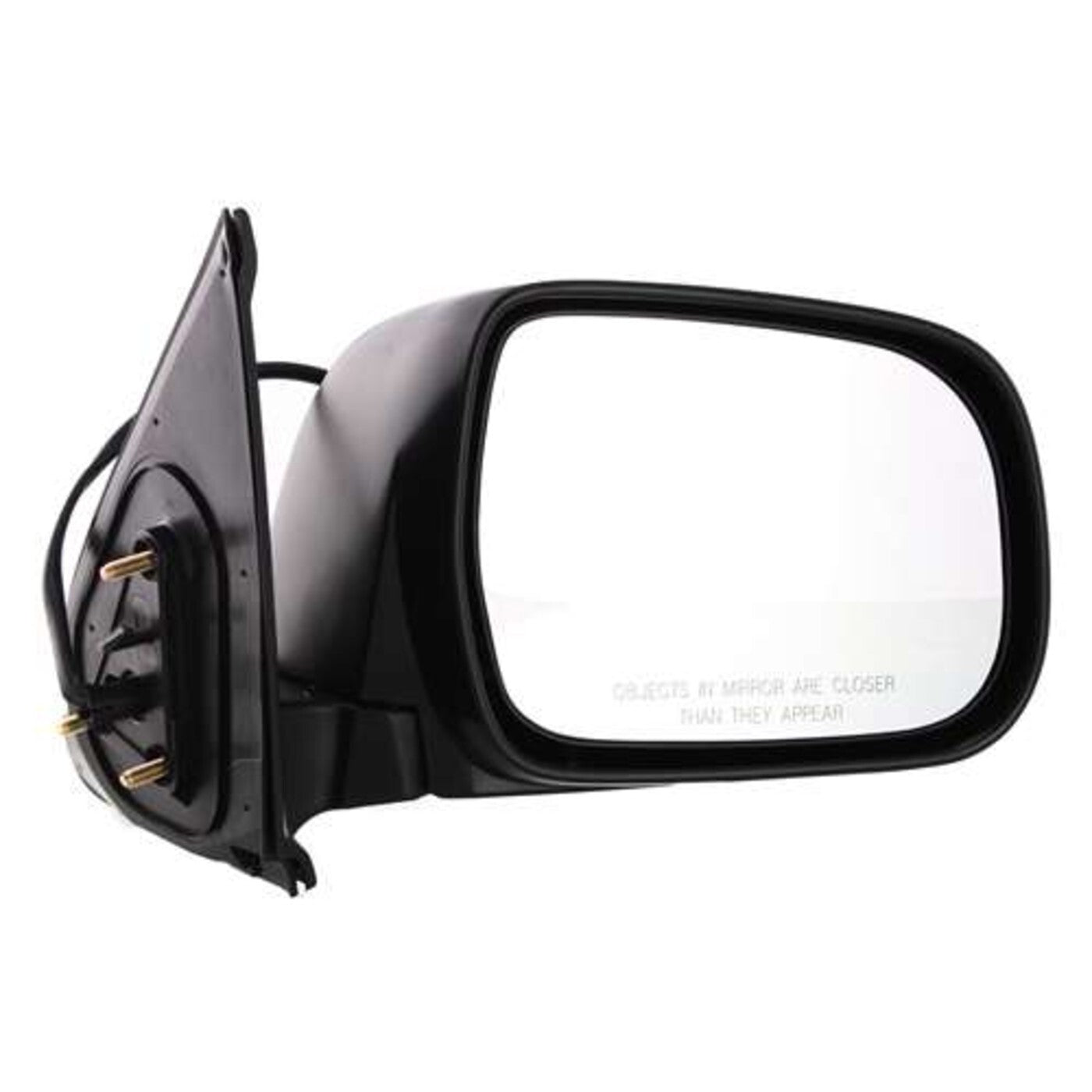 Set Of 2 Mirror Power For 2005-2011 Toyota Tacoma Manual Folding Textured Black