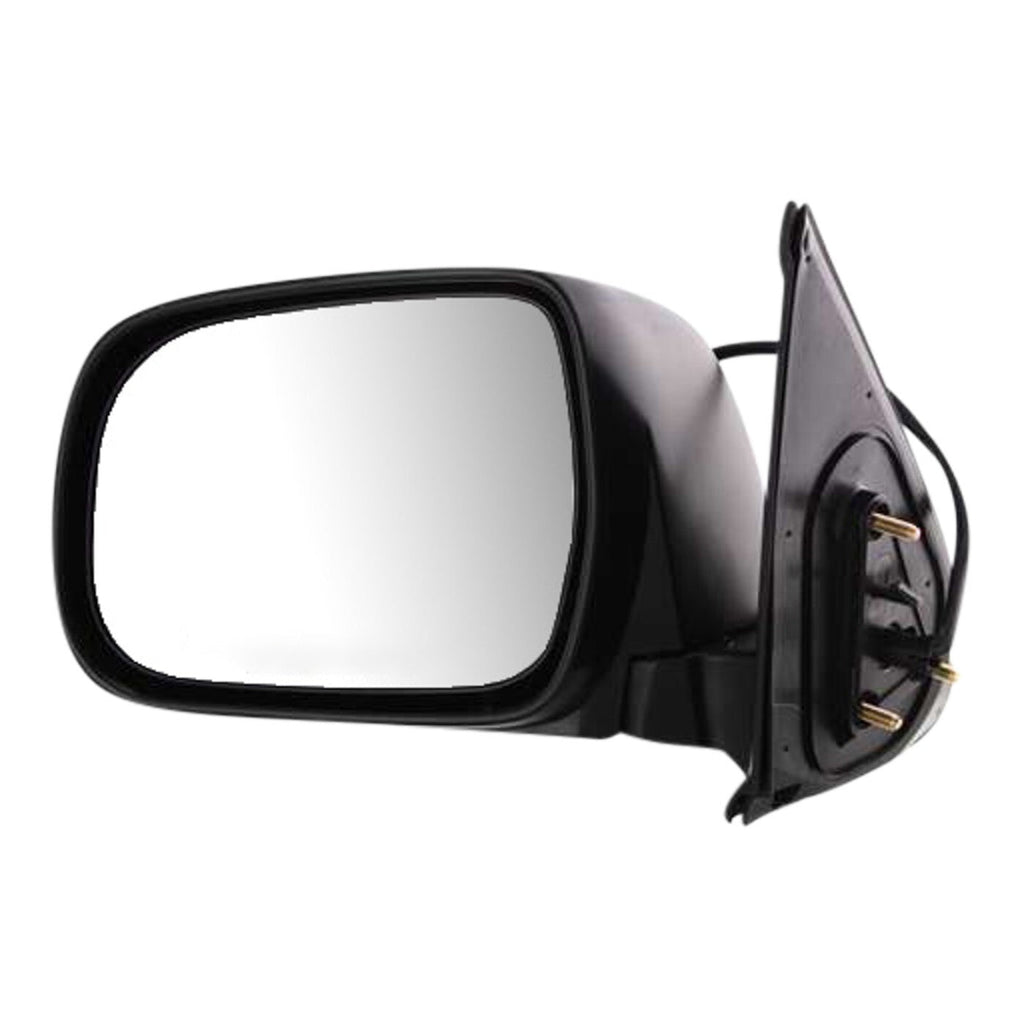 Set Of 2 Mirror Power For 2005-2011 Toyota Tacoma Manual Folding Textured Black