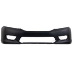 Bumper Cover For 2013-15 Honda Accord Sedan Primed w/ Fog Light Holes HO1000288