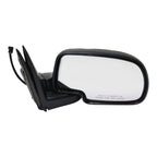 Chrome Power Side View Mirrors Left & Right Pair Set for 99-02 Chevy GMC Truck