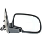 Chrome Power Side View Mirrors Left & Right Pair Set for 99-02 Chevy GMC Truck