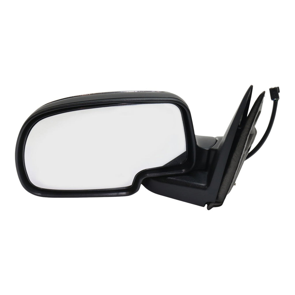 Chrome Power Side View Mirrors Left & Right Pair Set for 99-02 Chevy GMC Truck