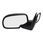 Chrome Power Side View Mirrors Left & Right Pair Set for 99-02 Chevy GMC Truck
