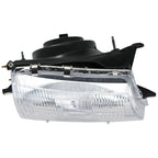Headlight Assembly Set For 1997-2000 Toyota Tacoma Left and Right With Bulb