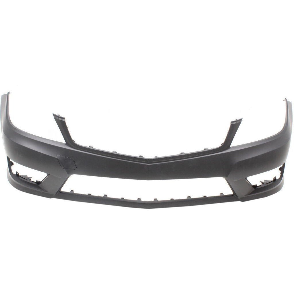 Front Bumper Cover For 2012-2015 M Benz C250 w/ fog lamp holes 12-14 C300 Primed