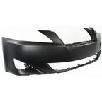 Bumper Cover For 2006-08 Lexus IS250 / IS350 With Fog Light Holes Primed Front