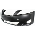 Bumper Cover For 2006-08 Lexus IS250 / IS350 With Fog Light Holes Primed Front