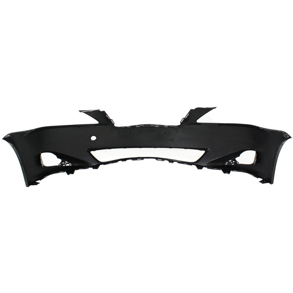 Bumper Cover For 2006-08 Lexus IS250 / IS350 With Fog Light Holes Primed Front