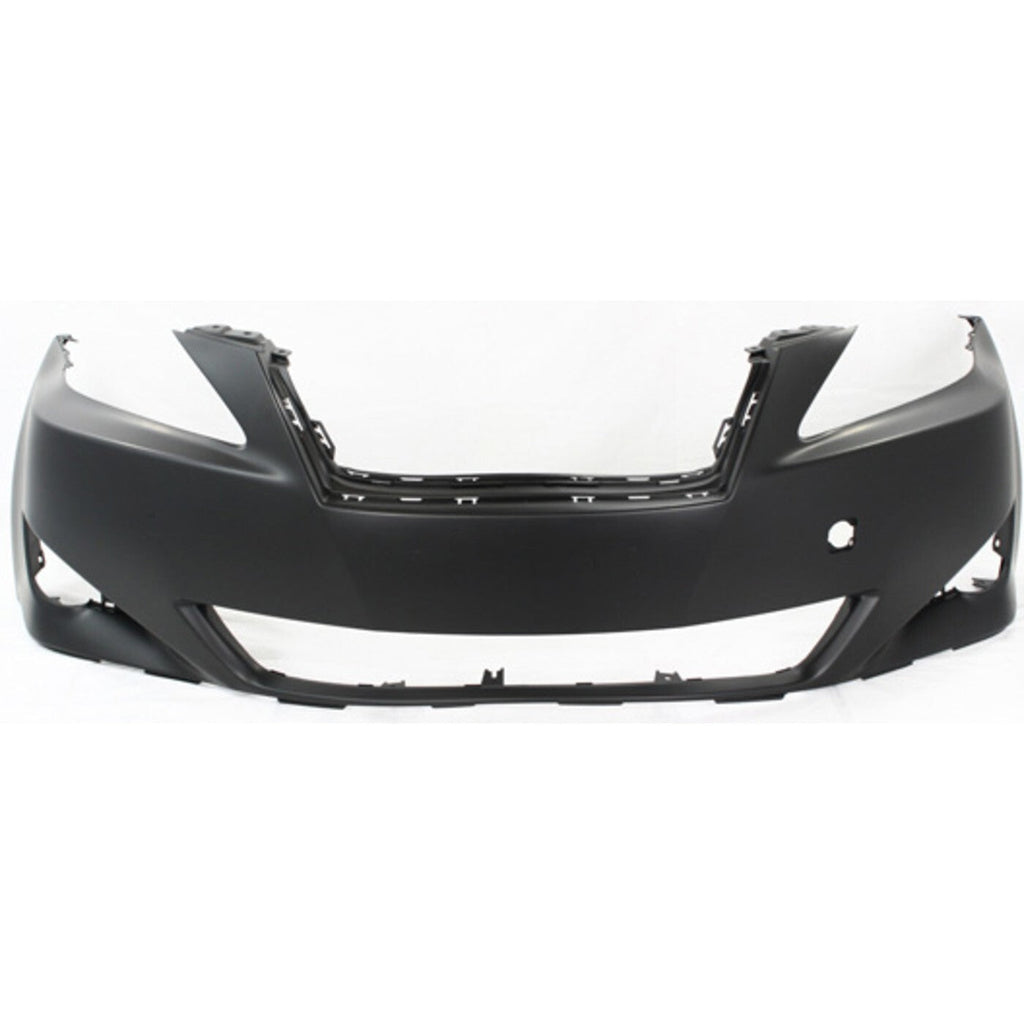 Bumper Cover For 2006-08 Lexus IS250 / IS350 With Fog Light Holes Primed Front