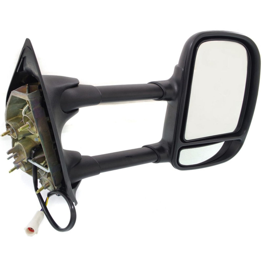 2Pc Power Mirror Set For 1999-2007 Ford F-250 Super Duty F-350 F-450 Towing