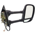 2Pc Power Mirror Set For 1999-2007 Ford F-250 Super Duty F-350 F-450 Towing