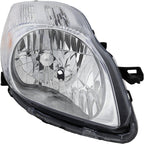 Headlight Set For 2009-2011 Toyota Yaris Hatchback Assembly Driver and Passenger
