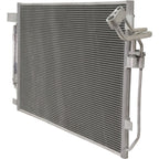 AC Condenser For 2007-2018 Nissan Altima 2009-2023 Maxima 27.44x16.19x0.63 in.