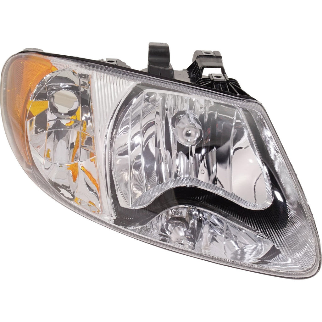 Halogen Headlight Set For 2001-2007 Dodge Grand Caravan w/ Bulb(s) Pair
