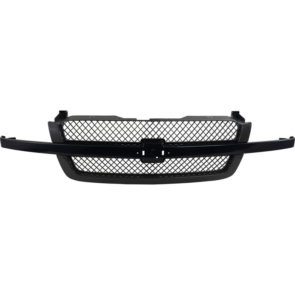 Grille Assembly Primed For 2003-2007 Chevrolet Silverado 1500 - For SS Model