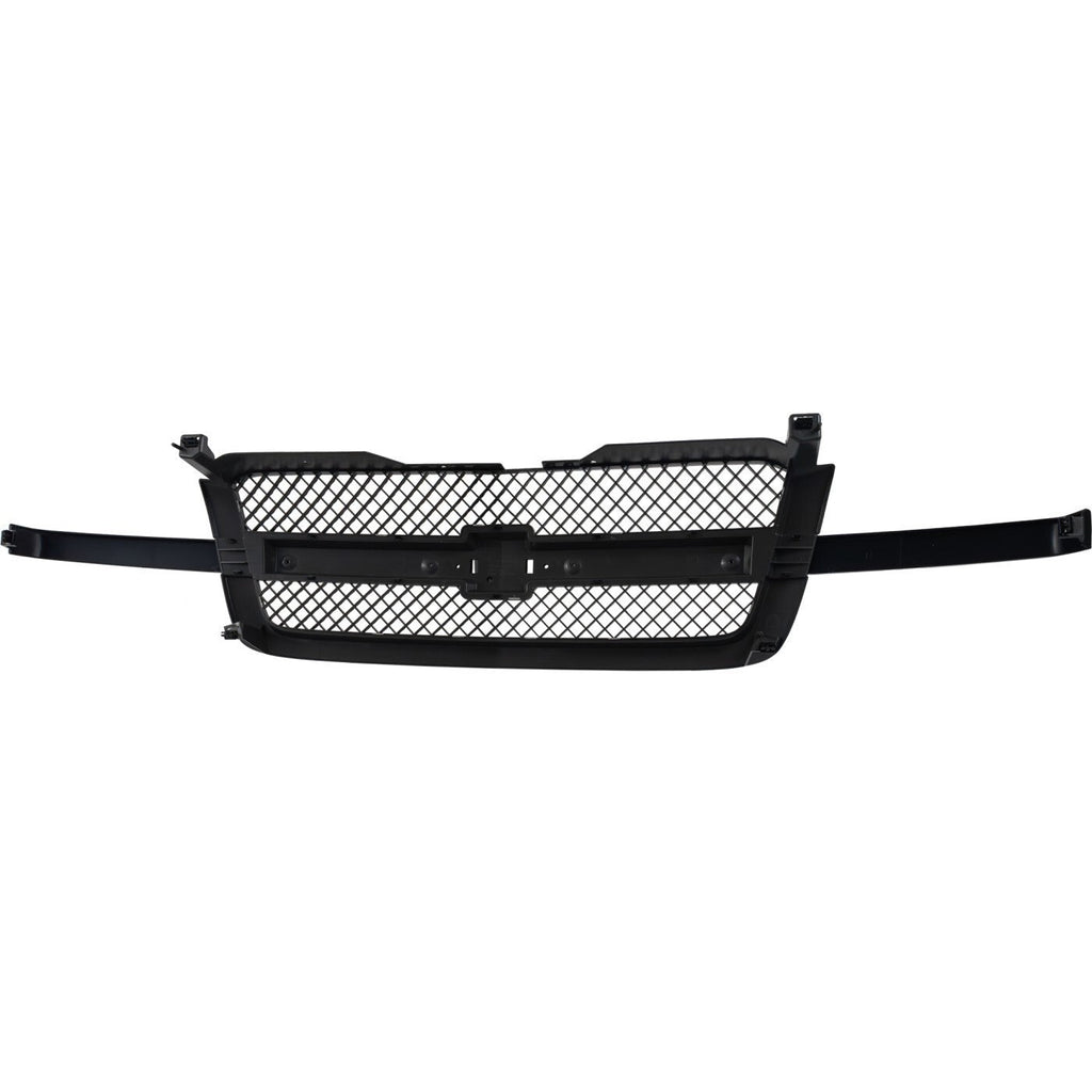 Grille Assembly Primed For 2003-2007 Chevrolet Silverado 1500 - For SS Model