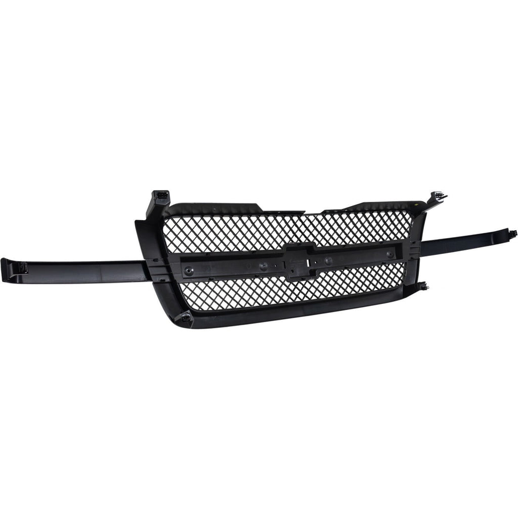 Grille Assembly Primed For 2003-2007 Chevrolet Silverado 1500 - For SS Model