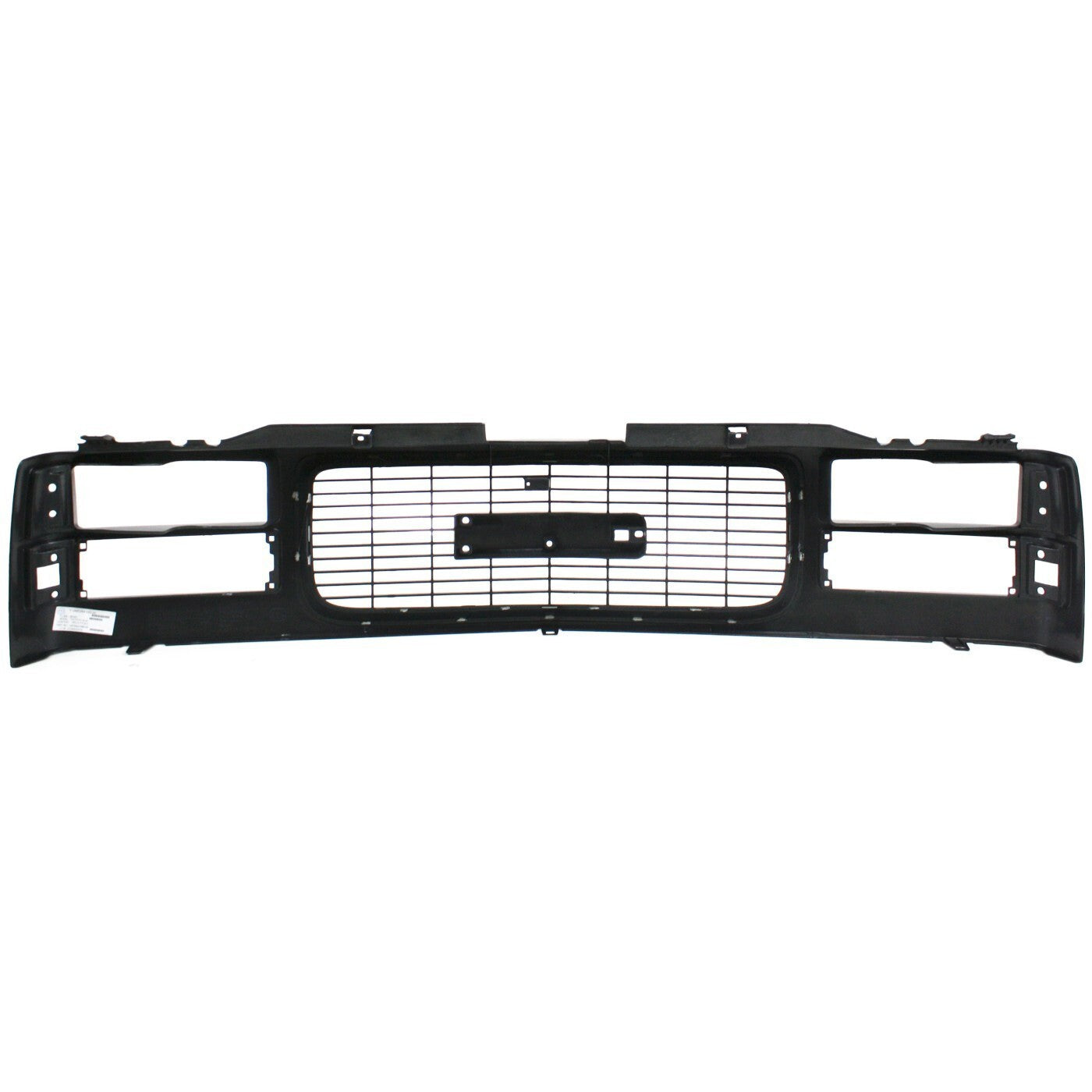 Grille Assembly Cross Bar Insert Black For 1994-2000 GMC C2500 C3500 C3500 K2500