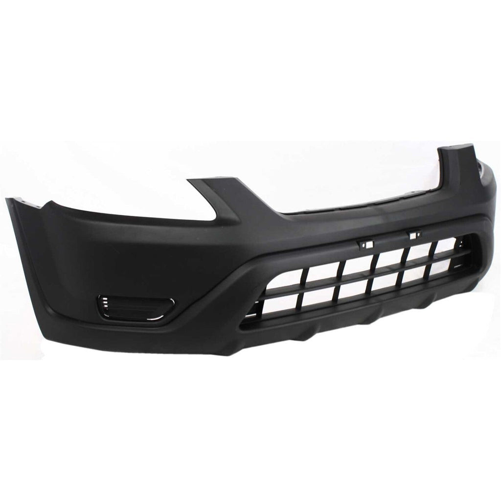 NEW - Black Textured Front Bumper Cover Replacement For 2002-2004 Honda CRV CR-V