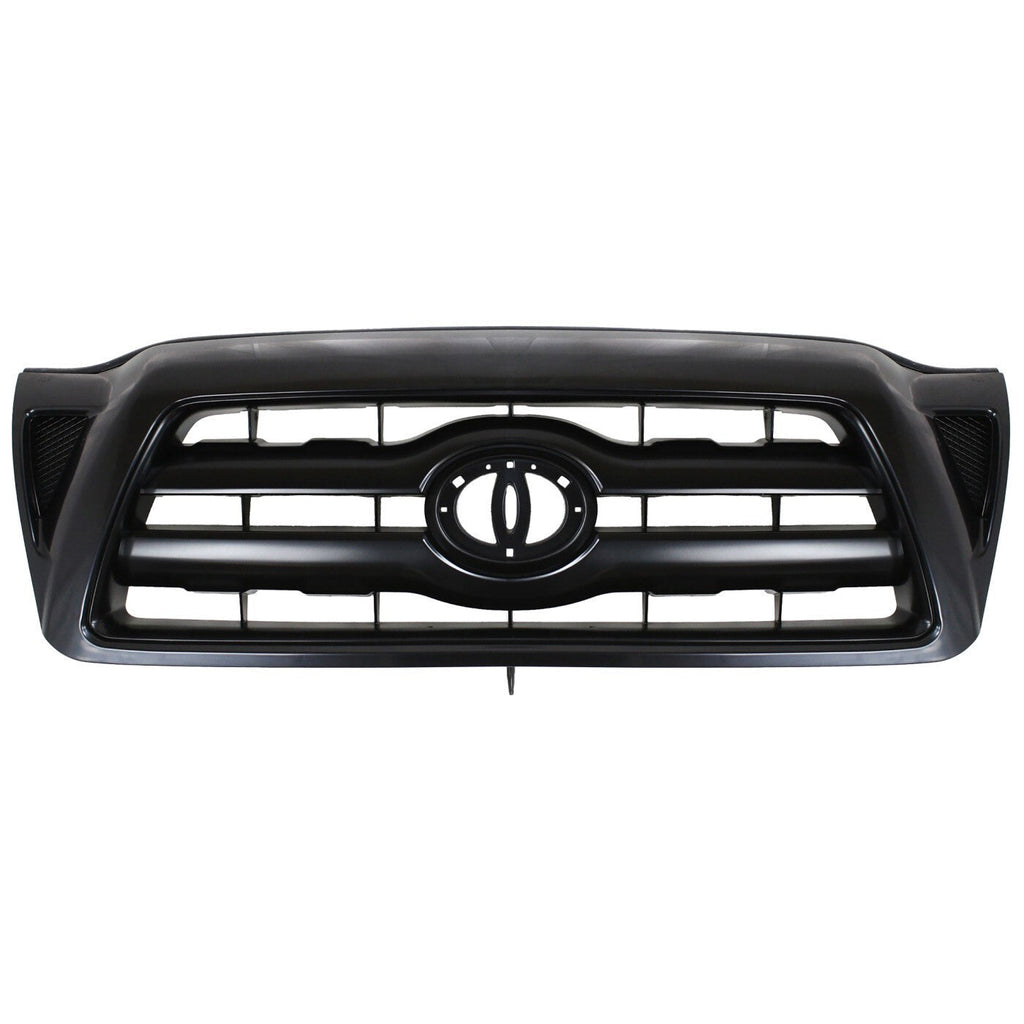 Grille For 2005-2011 Toyota Tacoma Black Shell Plastic Paint to Match