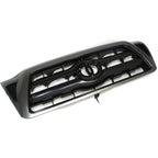 Grille For 2005-2011 Toyota Tacoma Black Shell Plastic Paint to Match