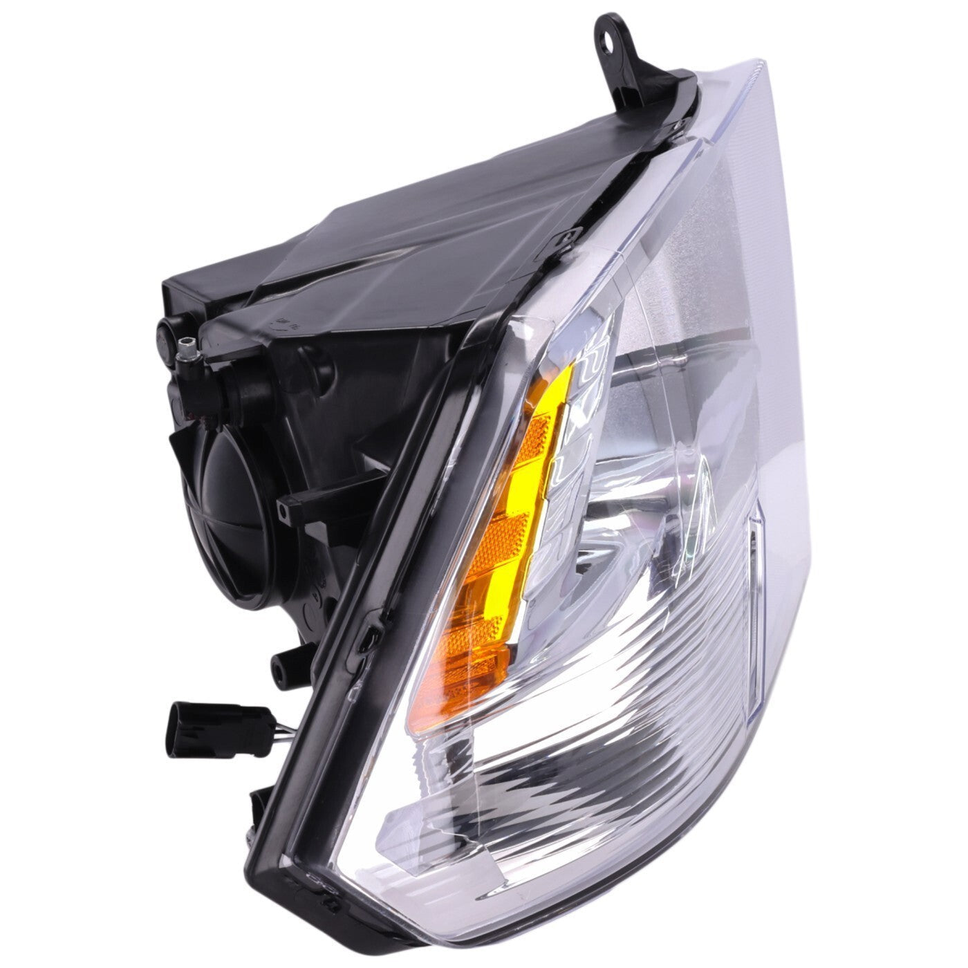 Headlight For 13-18 Ram 1500 2500 3500 19-24 Ram 1500 Classic Right Side Chrome