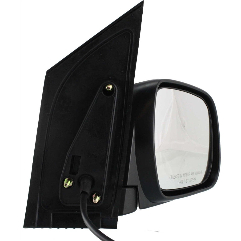 Power Mirror For 2004-10 Toyota Sienna Passenger Side Textured Black Non-Heated