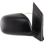 Power Mirror For 2004-10 Toyota Sienna Passenger Side Textured Black Non-Heated
