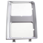 New Headlight Doors/Bezels Set of 2 Driver & Passenger Side Chevy Silver Pair