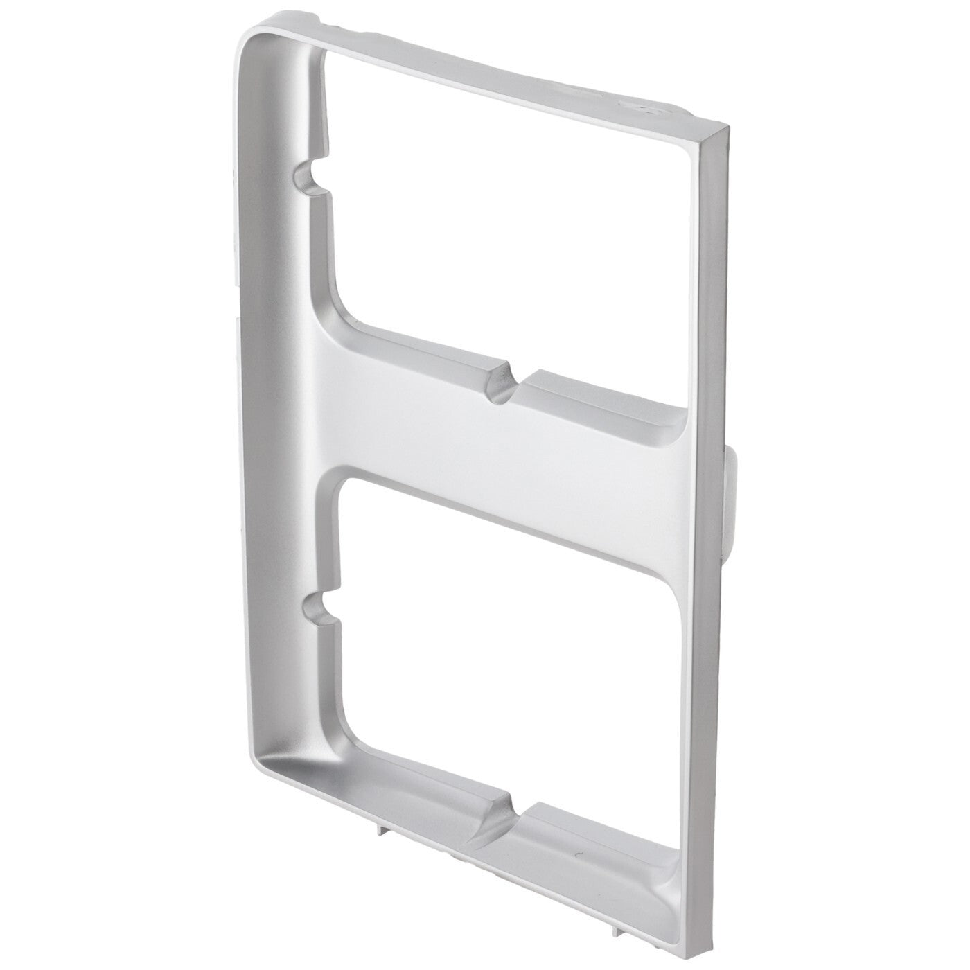 New Headlight Doors/Bezels Set of 2 Driver & Passenger Side Chevy Silver Pair