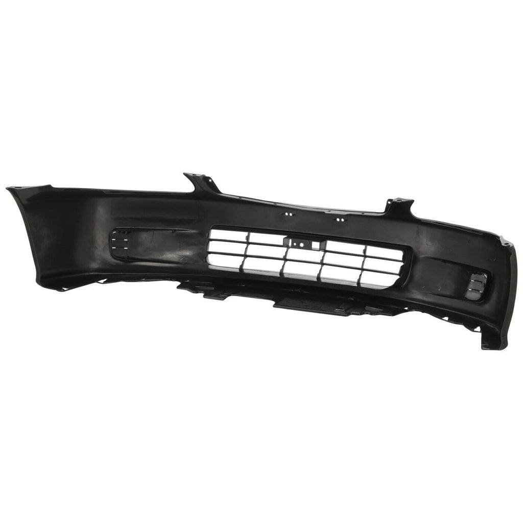 Bumper Cover For 1999-2000 Honda Civic Front Sedan With License Plate Provision