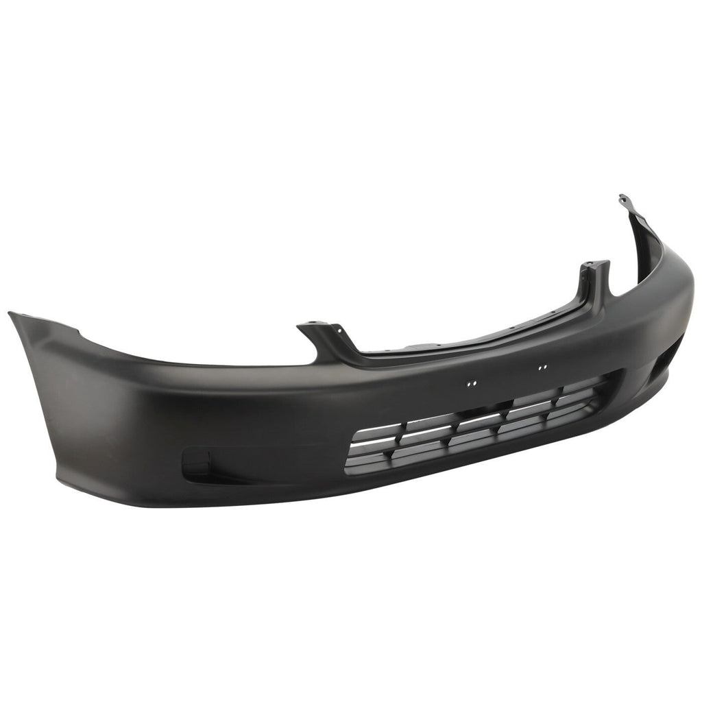 Bumper Cover For 1999-2000 Honda Civic Front Sedan With License Plate Provision