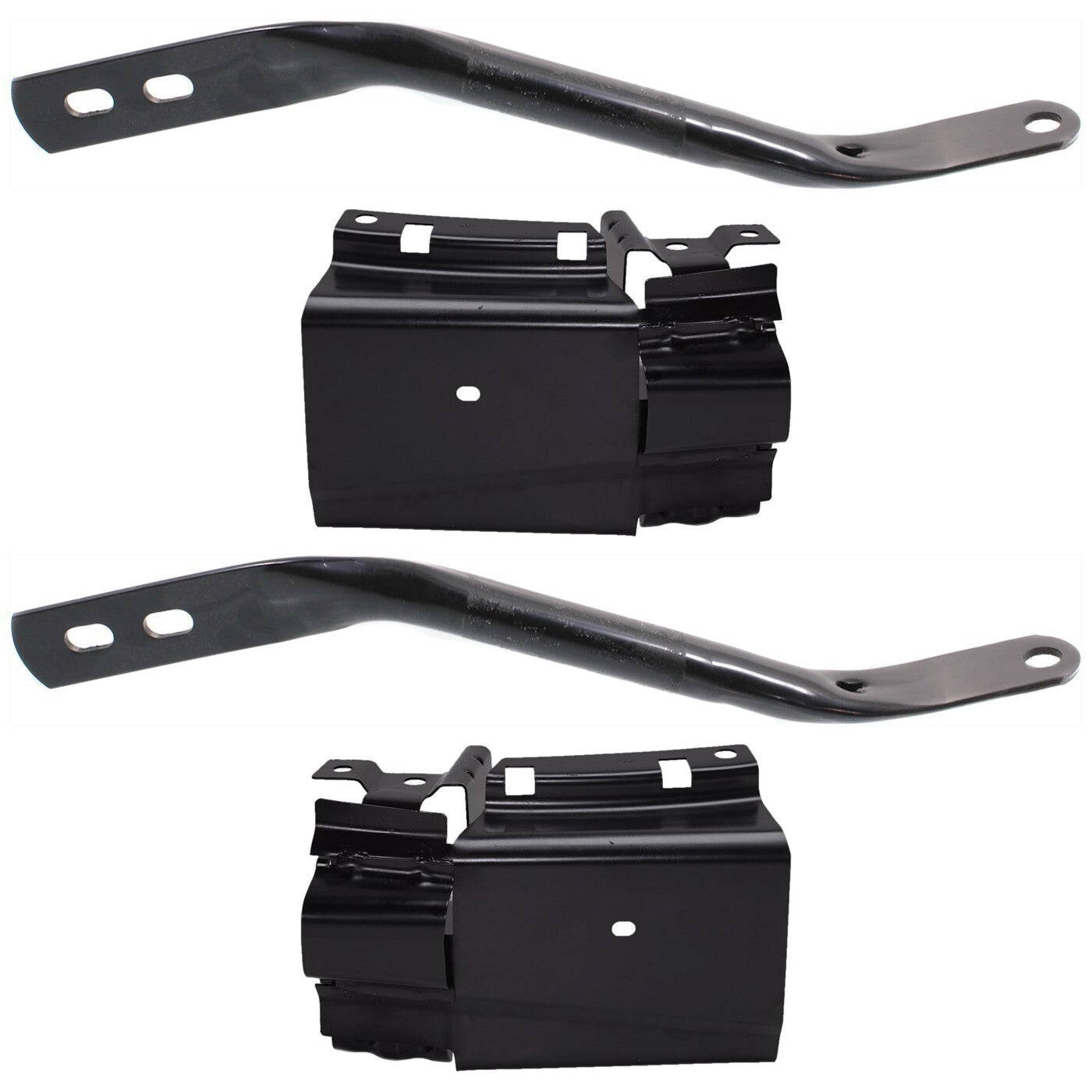 Bumper Face Bar Brackets Retainer Mounting Braces Set of 4 for Chevy SaVana 2500