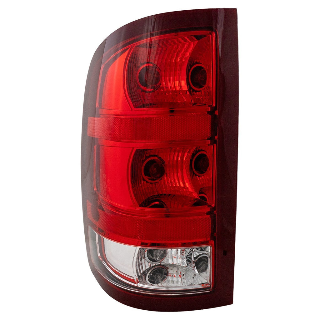 Tail Light For 2007-13 GMC Sierra 1500 07-14 Sierra 2500 HD Halogen Driver Side