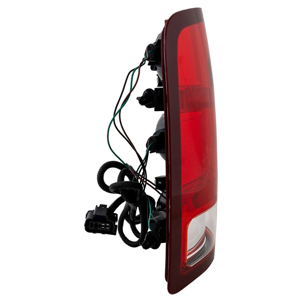 Tail Light For 2007-13 GMC Sierra 1500 07-14 Sierra 2500 HD Halogen Driver Side