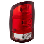 Tail Light For 2007-13 GMC Sierra 1500 07-14 Sierra 2500 HD Halogen Driver Side