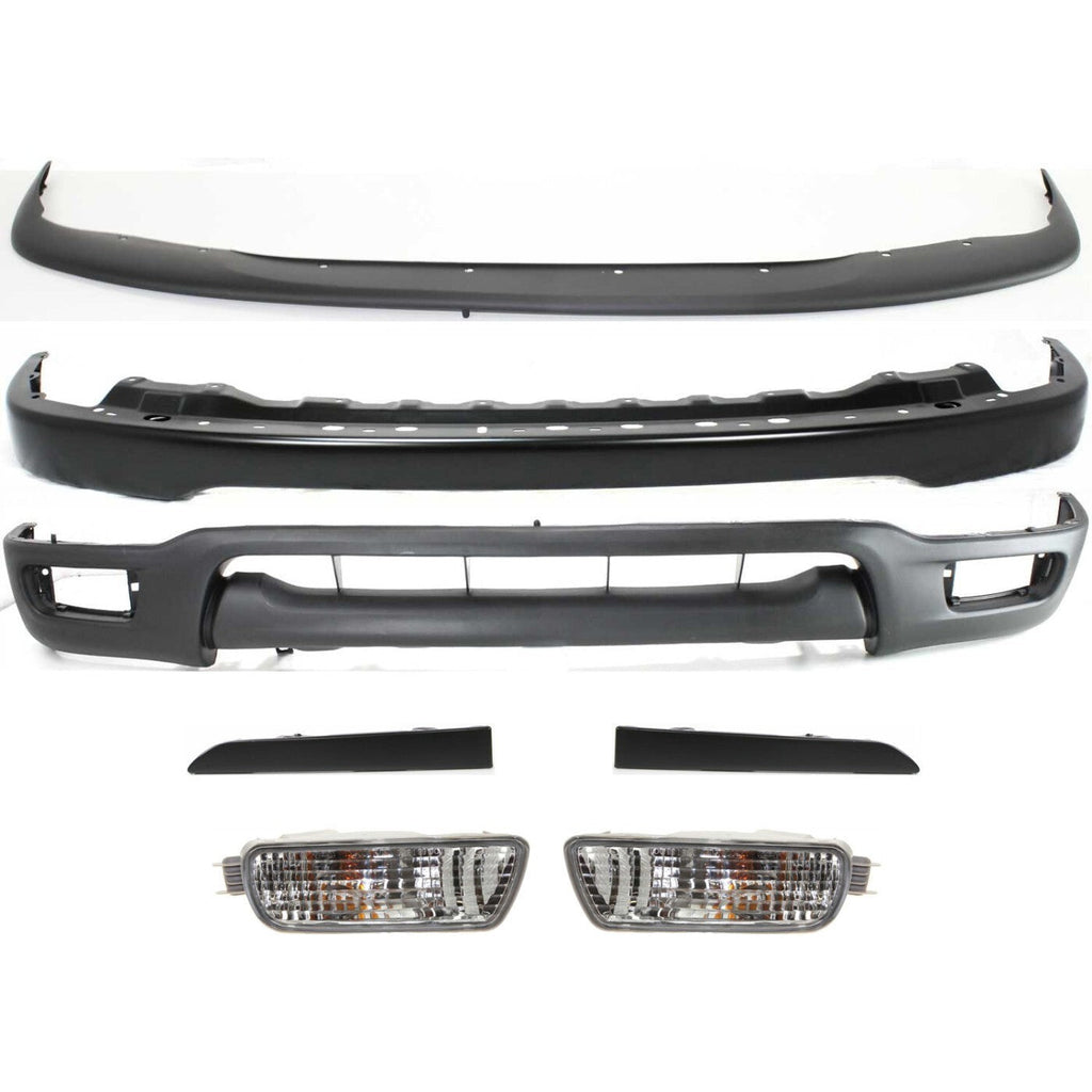 Bumper Face Bars Front for Toyota Tacoma 2001-2004