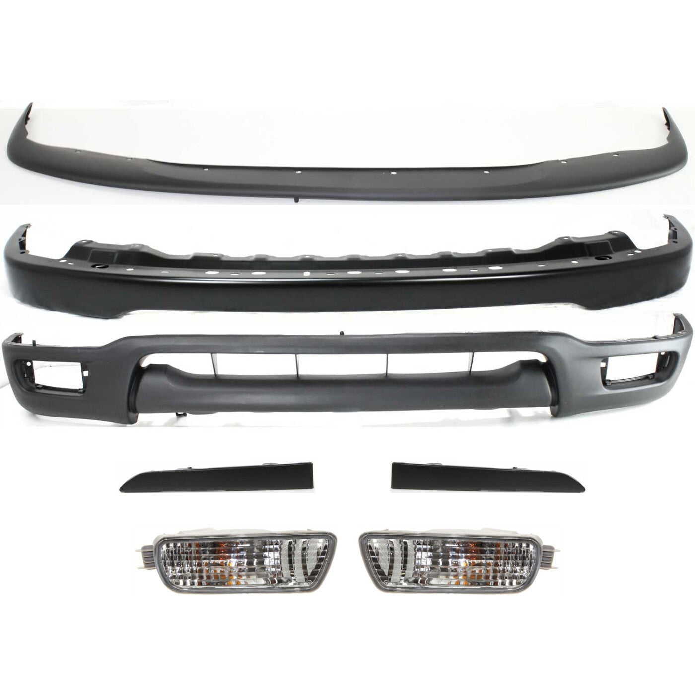 Bumper Face Bars Front for Toyota Tacoma 2001-2004