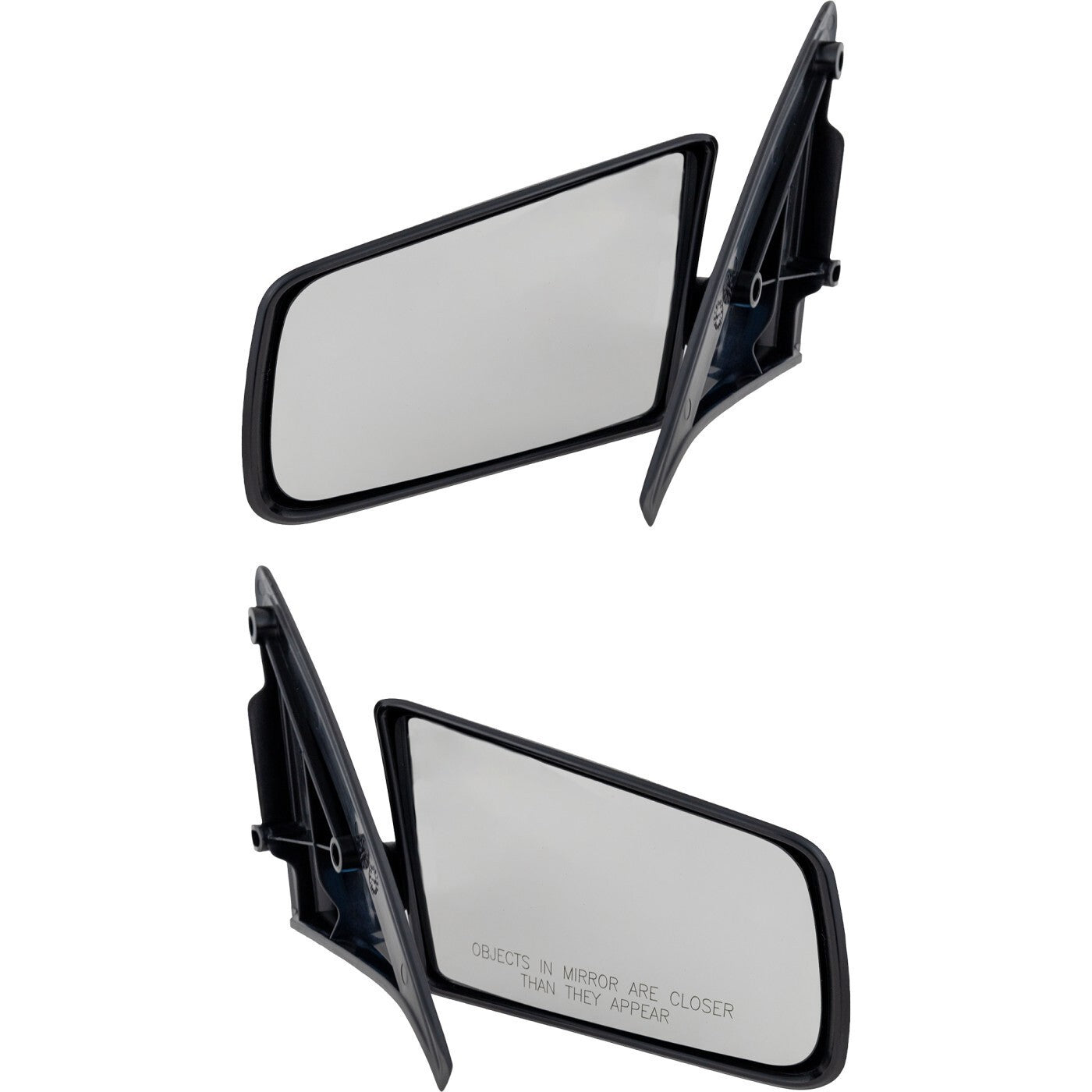 S10 S15 Pickup Truck & S10 Blazer S15 Jimmy Set of Side Manual Textured Mirrors