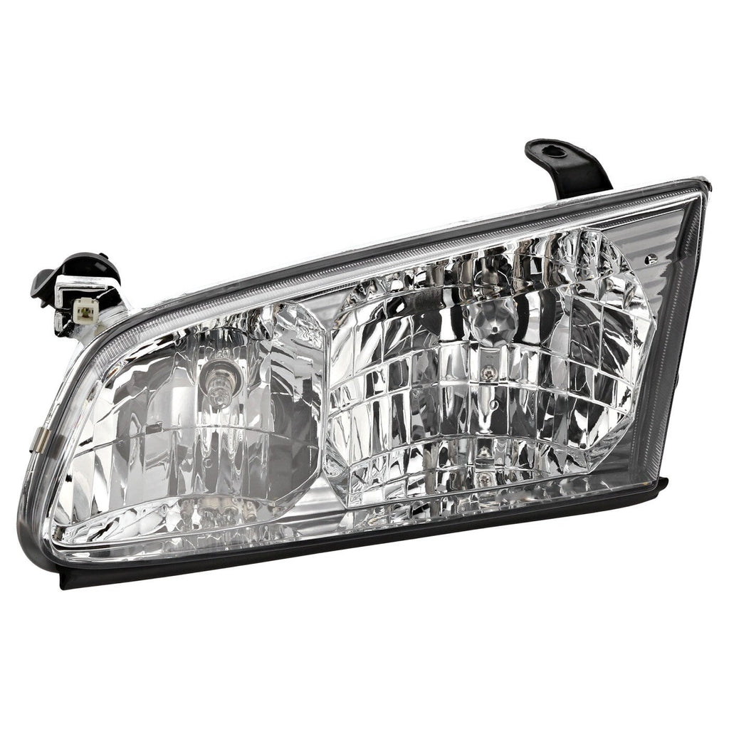 Headlights Head Lamp Kit For 2000-2001 Toyota Camry with Corner Lights Set of 4