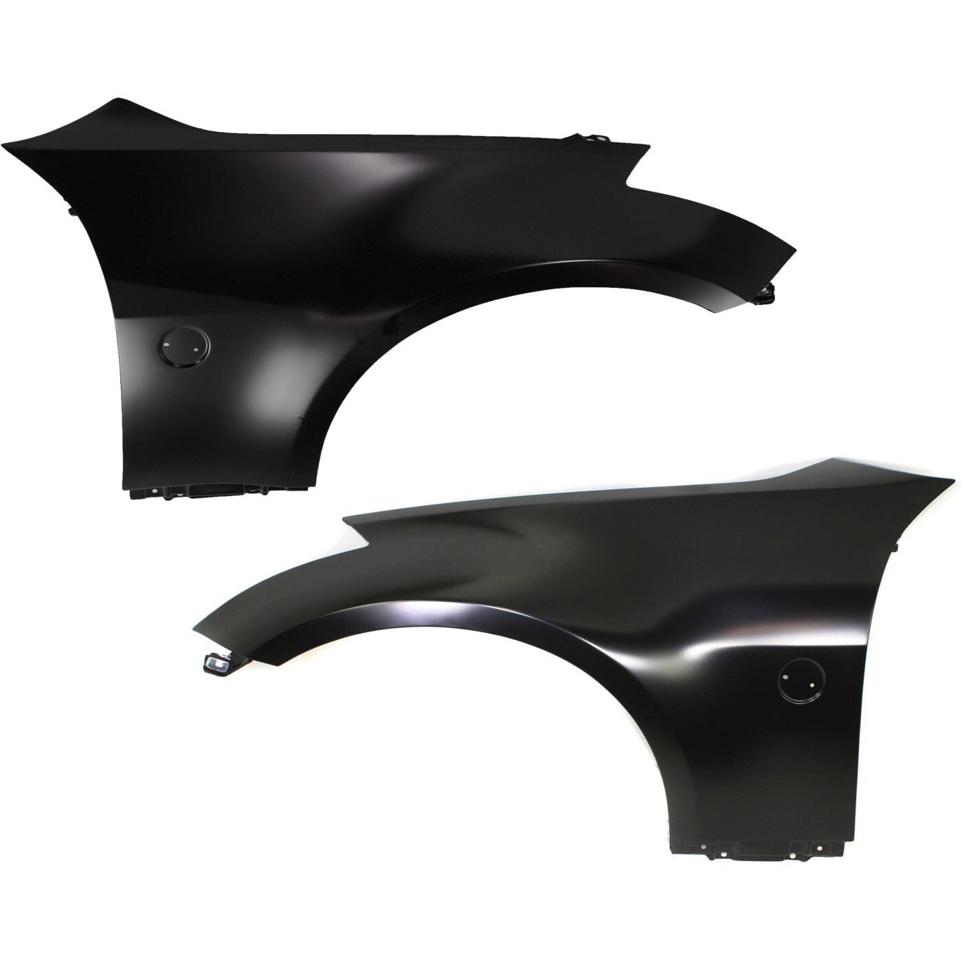Fender Set For 2003-2009 Nissan 350Z Front Primed Steel w/ Emblem Provision Pair