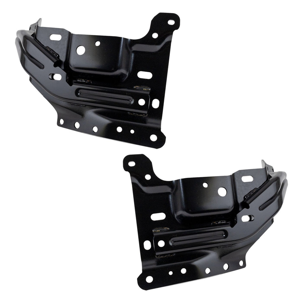 Bumper Face Bar Brackets Retainer Mounting Braces Set of 2 for F150 Truck Pair