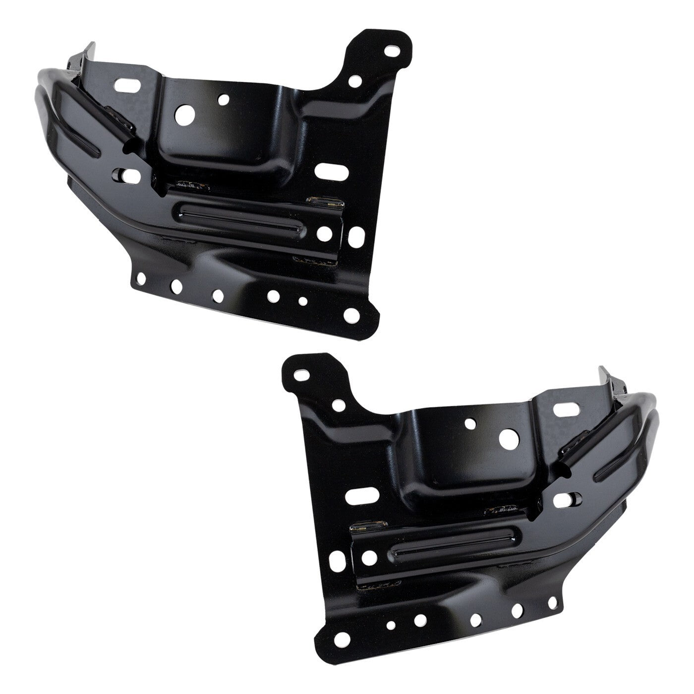 Bumper Face Bar Brackets Retainer Mounting Braces Set of 2 for F150 Truck Pair