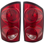 Tail Light Lamp Set For 2007-2008 Ram 1500 2007-2009 Ram 2500 Left and Right